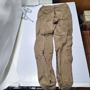 USGI Pants Mens Lge Army Brown Polypropylene Cold Weather Drawers ECWCS Thermal